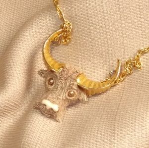 Vintage Razza Necklace Taurus the Bull